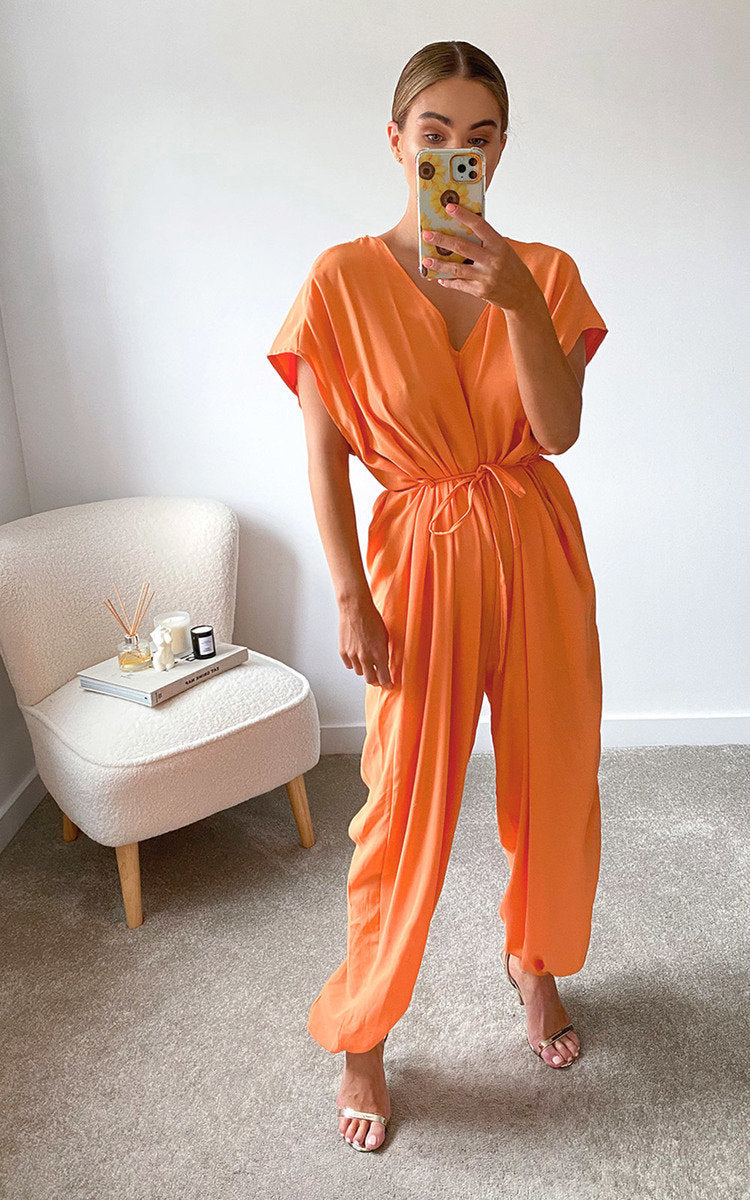 Oversized Jumpsuit - Black River UK