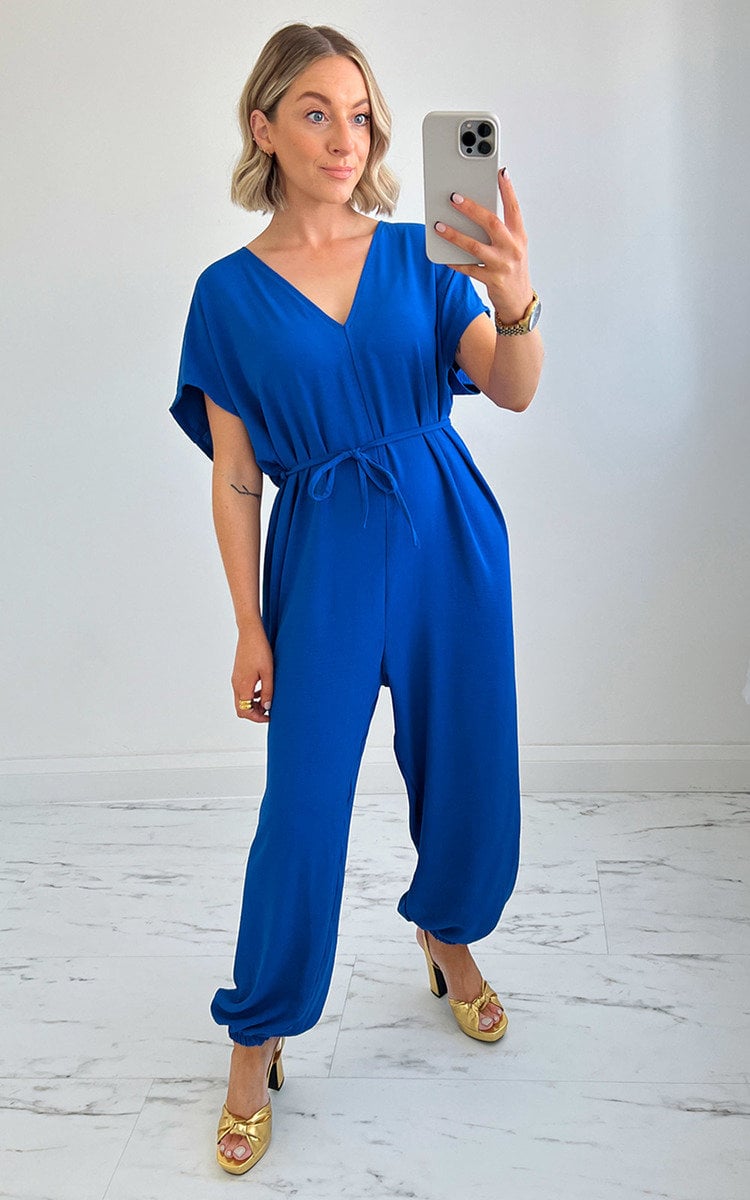 Oversized Jumpsuit - Black River UK