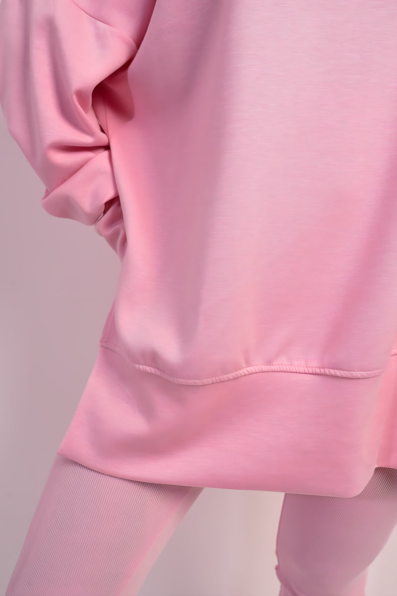 Long Sleeve Side Split Sweatshirt & Leggings Co-ord Set