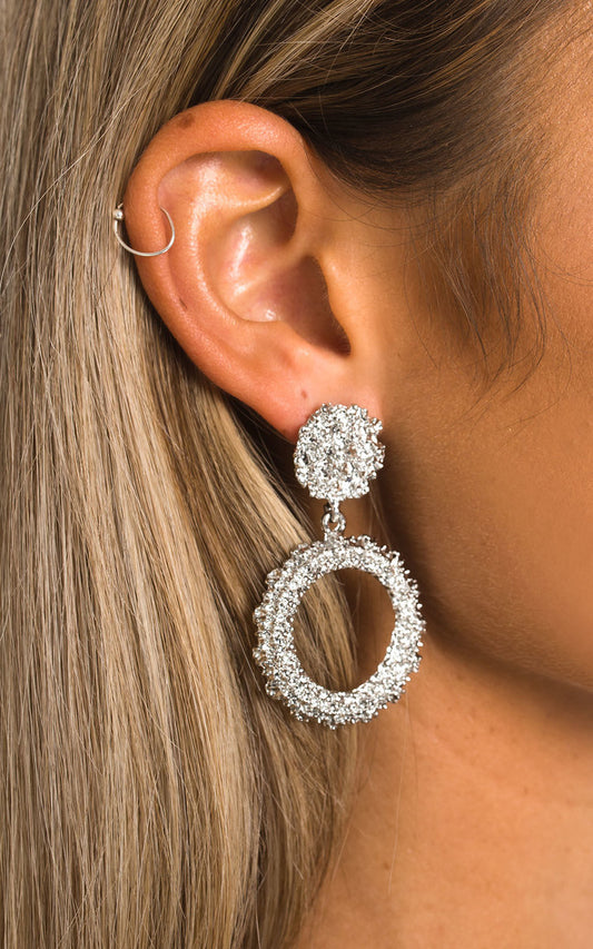 Statement Vintage Earrings - Black River UK