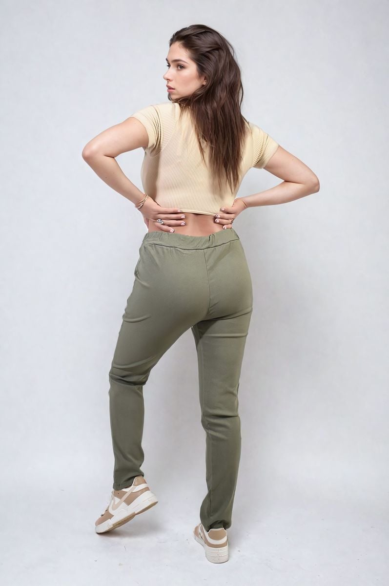 Casual Drawstring Trousers - Black River UK