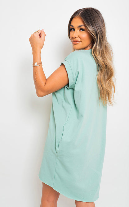 Short Sleeve with Front Pockets Top - Black River UK