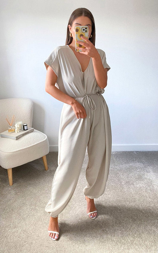 Oversized Jumpsuit - Black River UK