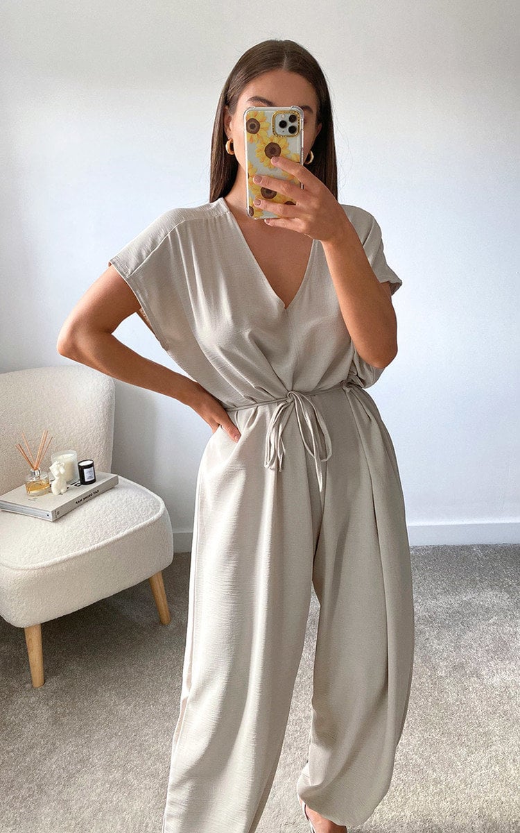 Oversized Jumpsuit - Black River UK
