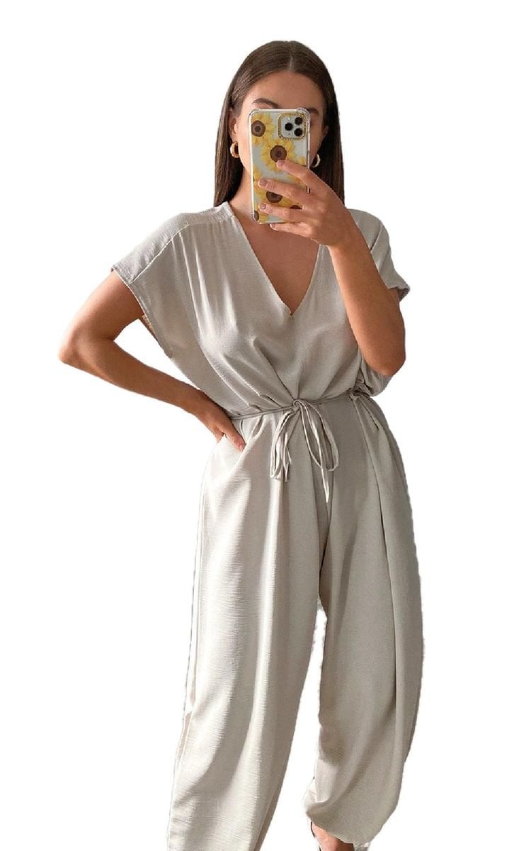Oversized Jumpsuit - Black River UK