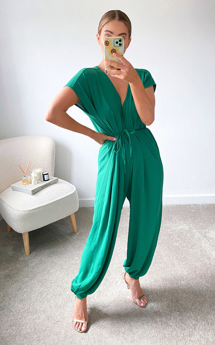 Oversized Jumpsuit - Black River UK