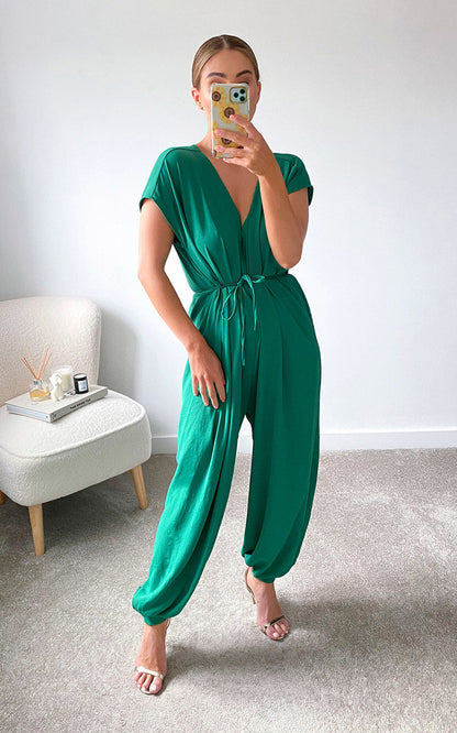 Oversized Jumpsuit - Black River UK