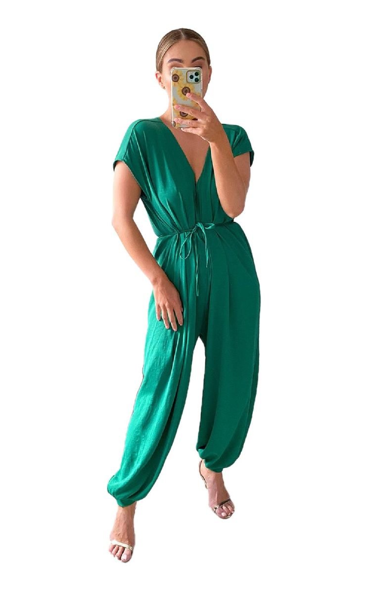 Oversized Jumpsuit - Black River UK