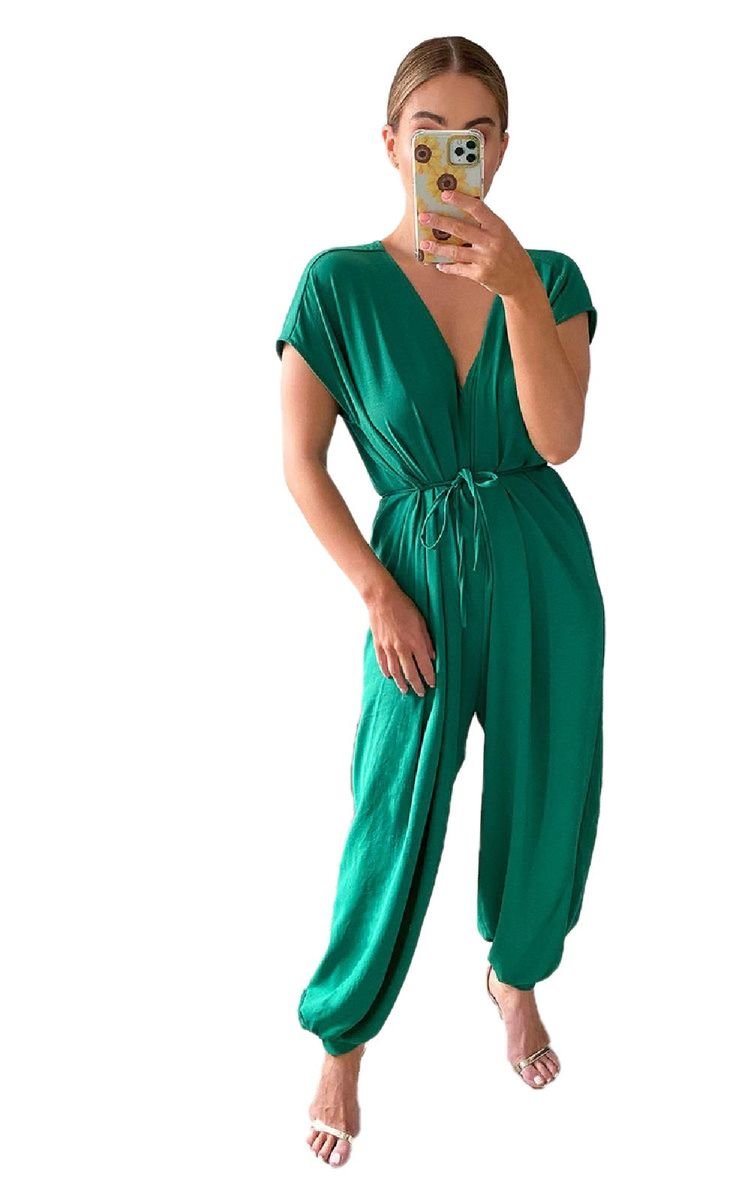 Oversized Jumpsuit - Black River UK