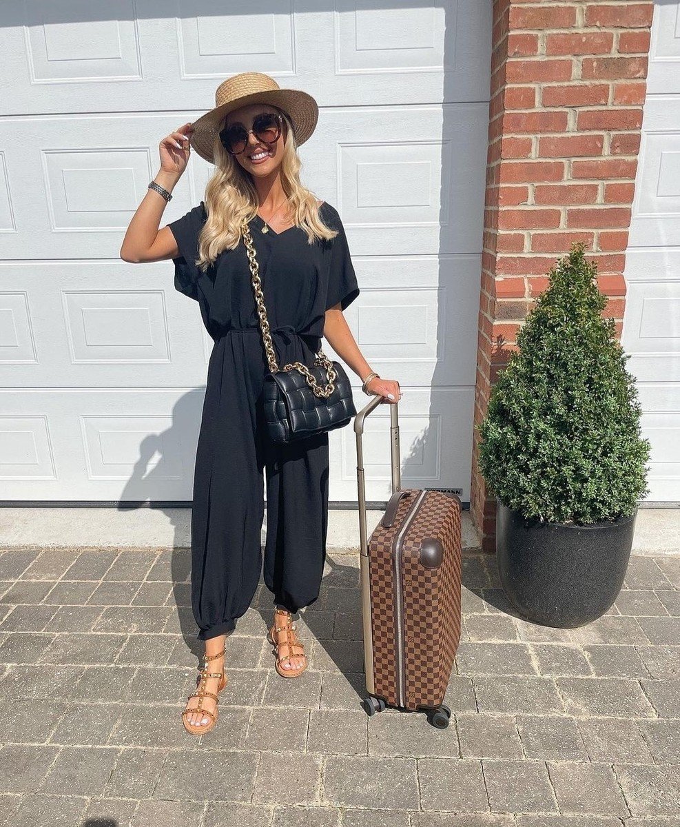 Oversized Jumpsuit - Black River UK