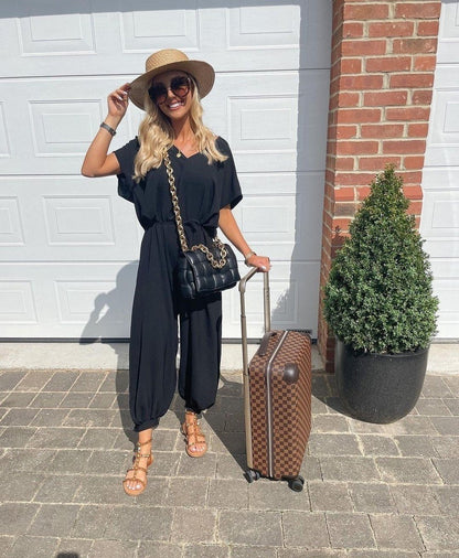 Oversized Jumpsuit - Black River UK