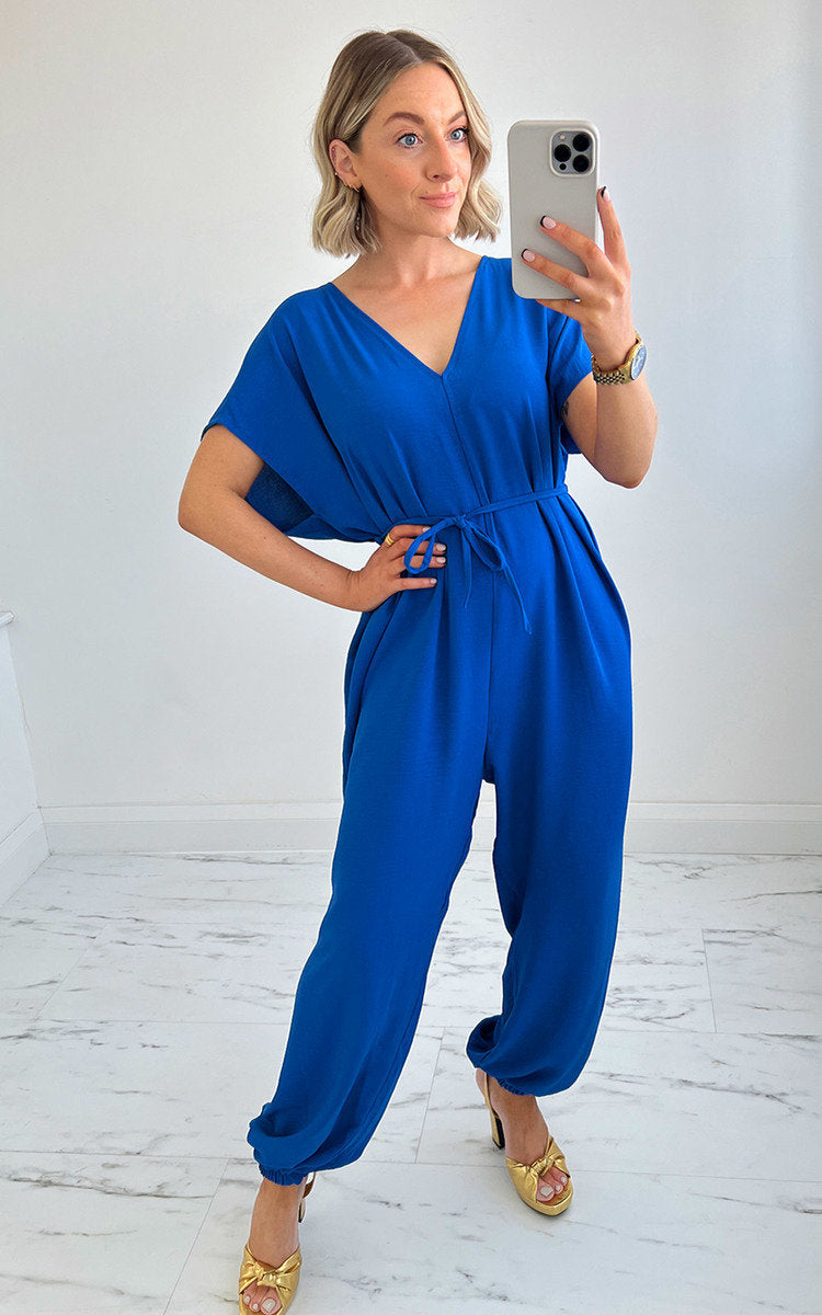 Oversized Jumpsuit - Black River UK