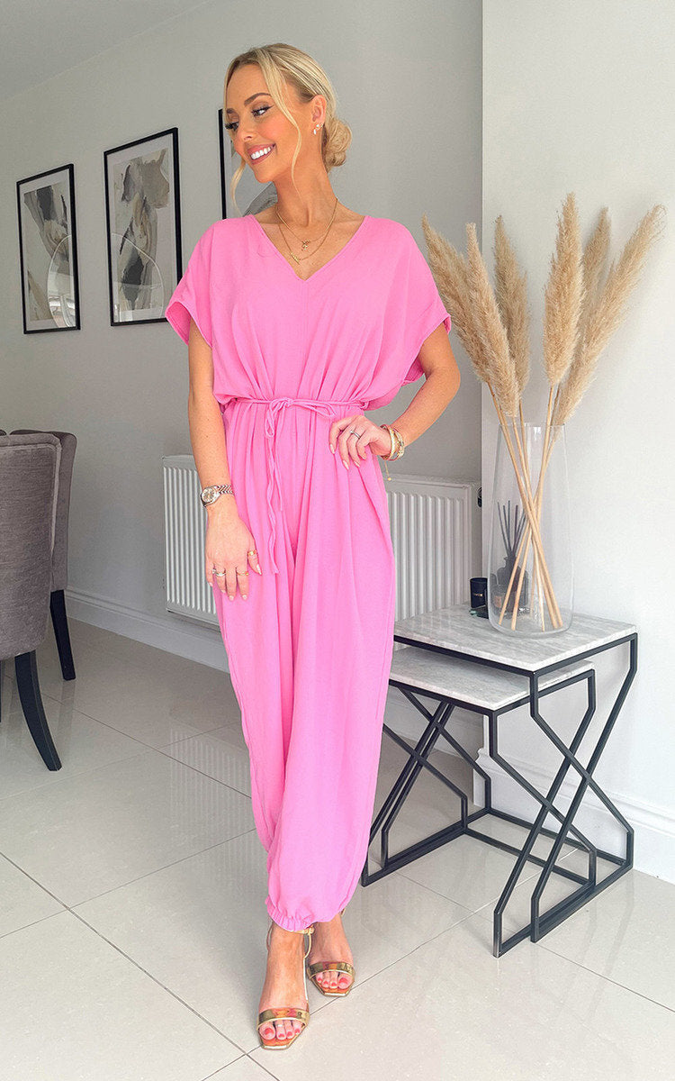 Oversized Jumpsuit - Black River UK