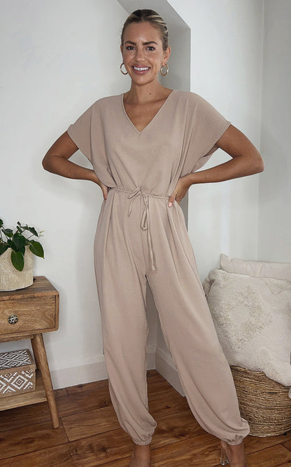 Oversized Jumpsuit - Black River UK