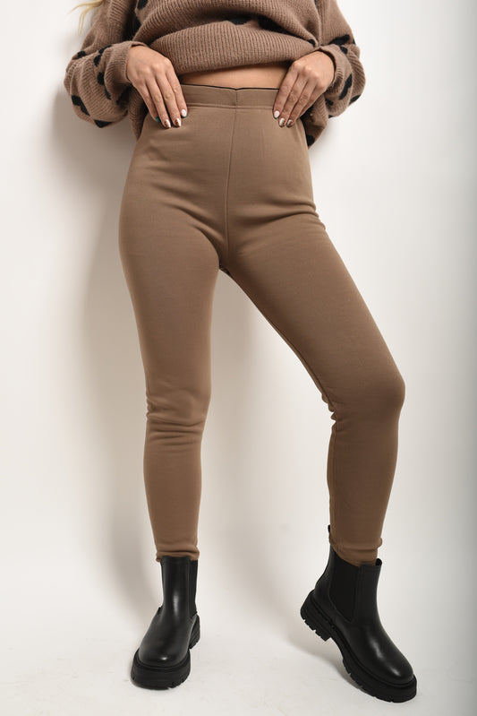 High Waisted Stretch Leggings - Black River UK