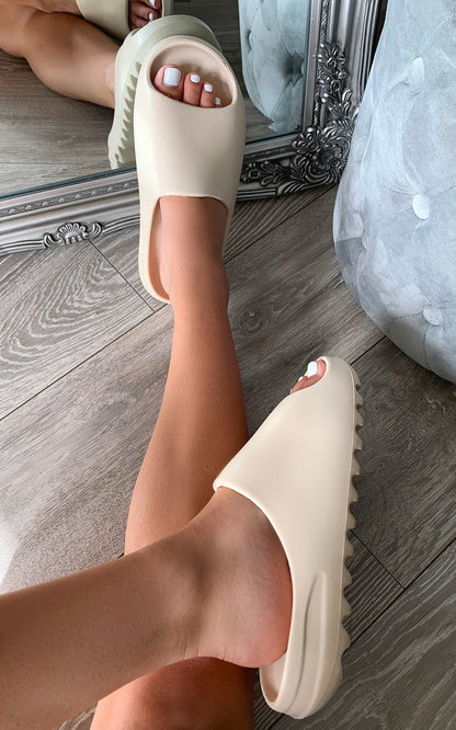 Slip On Sandals - Black River UK