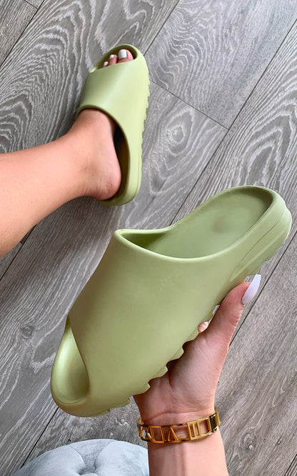 Slip On Sandals - Black River UK