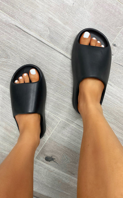 Slip On Sandals - Black River UK