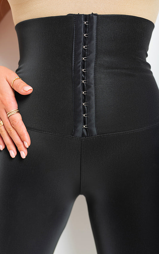 Body Shaper High Waist Leggings - Black River UK