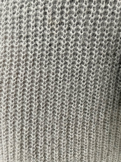Chunky Roll Neck Knitted Jumper - Black River UK