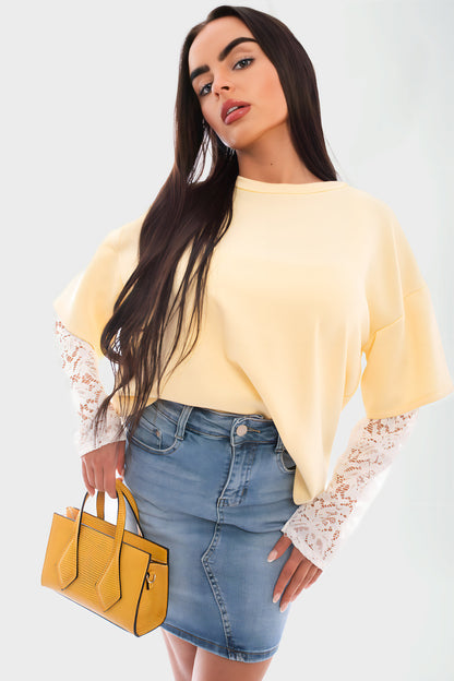 High Waisted Mini Skirt - Black River UK