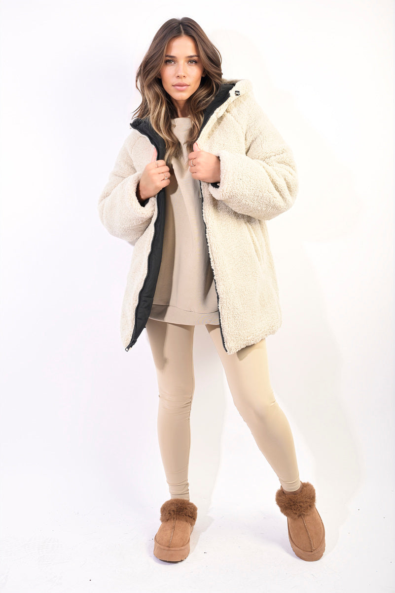 Reversible Padded Jacket - Black River UK