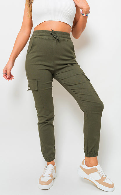 Pocket Side Cargo Trouser - Black River UK