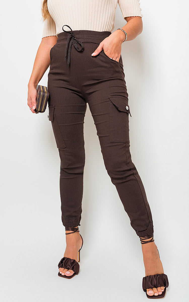Pocket Side Cargo Trouser - Black River UK
