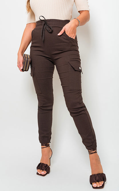 Pocket Side Cargo Trouser - Black River UK
