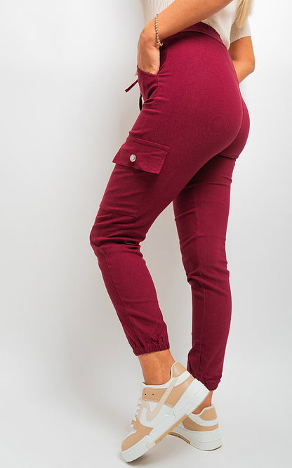 Pocket Side Cargo Trouser - Black River UK