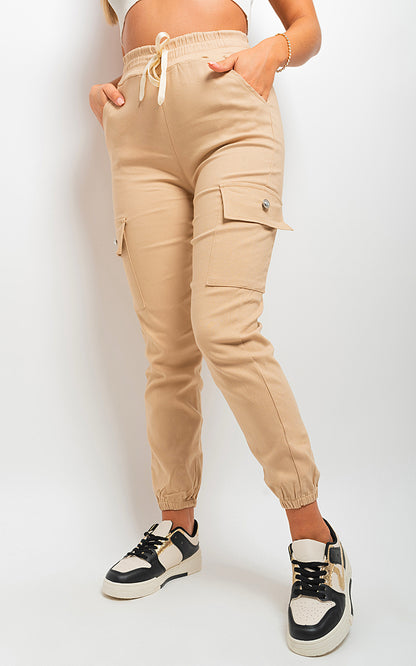 Pocket Side Cargo Trouser - Black River UK