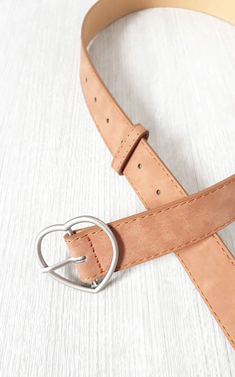 Heart Detail Belt - Black River UK