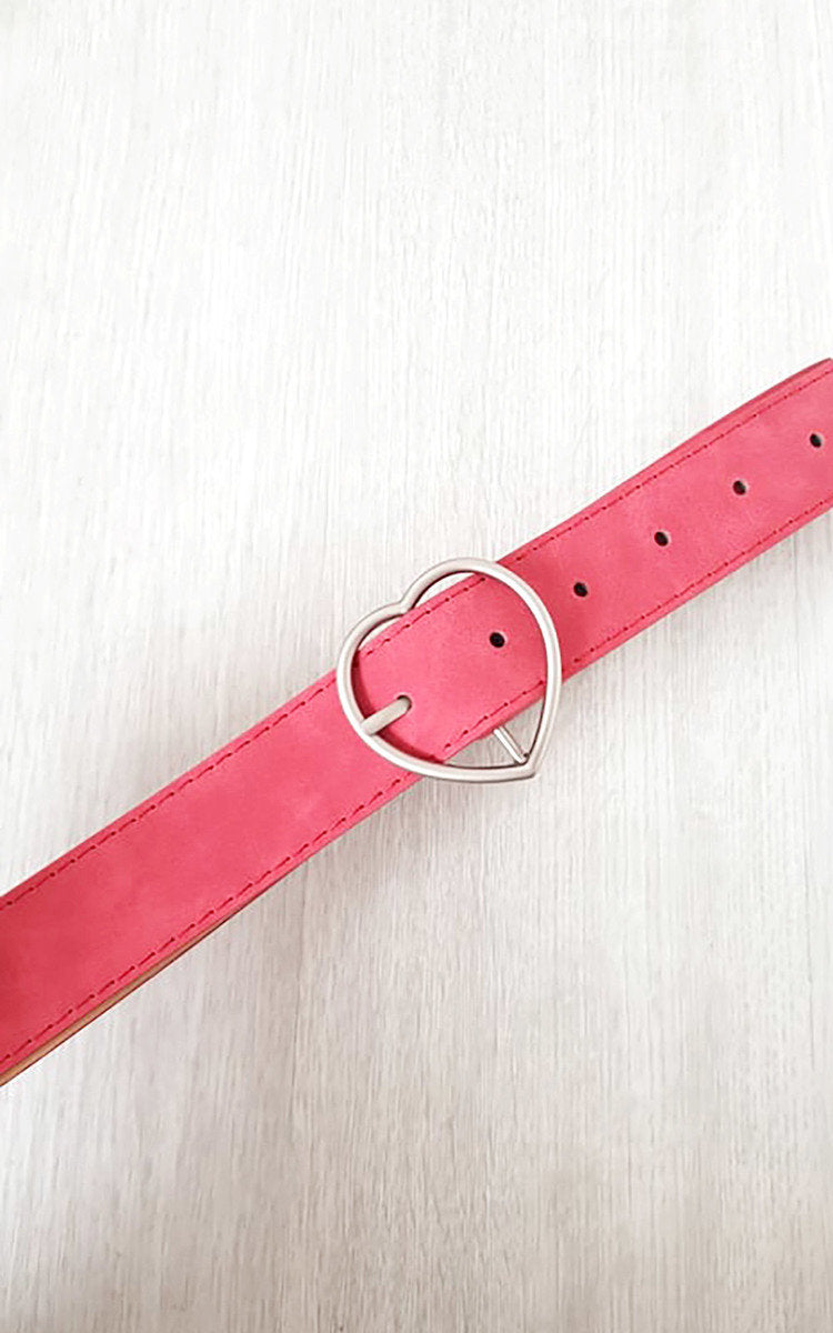 Heart Detail Belt - Black River UK
