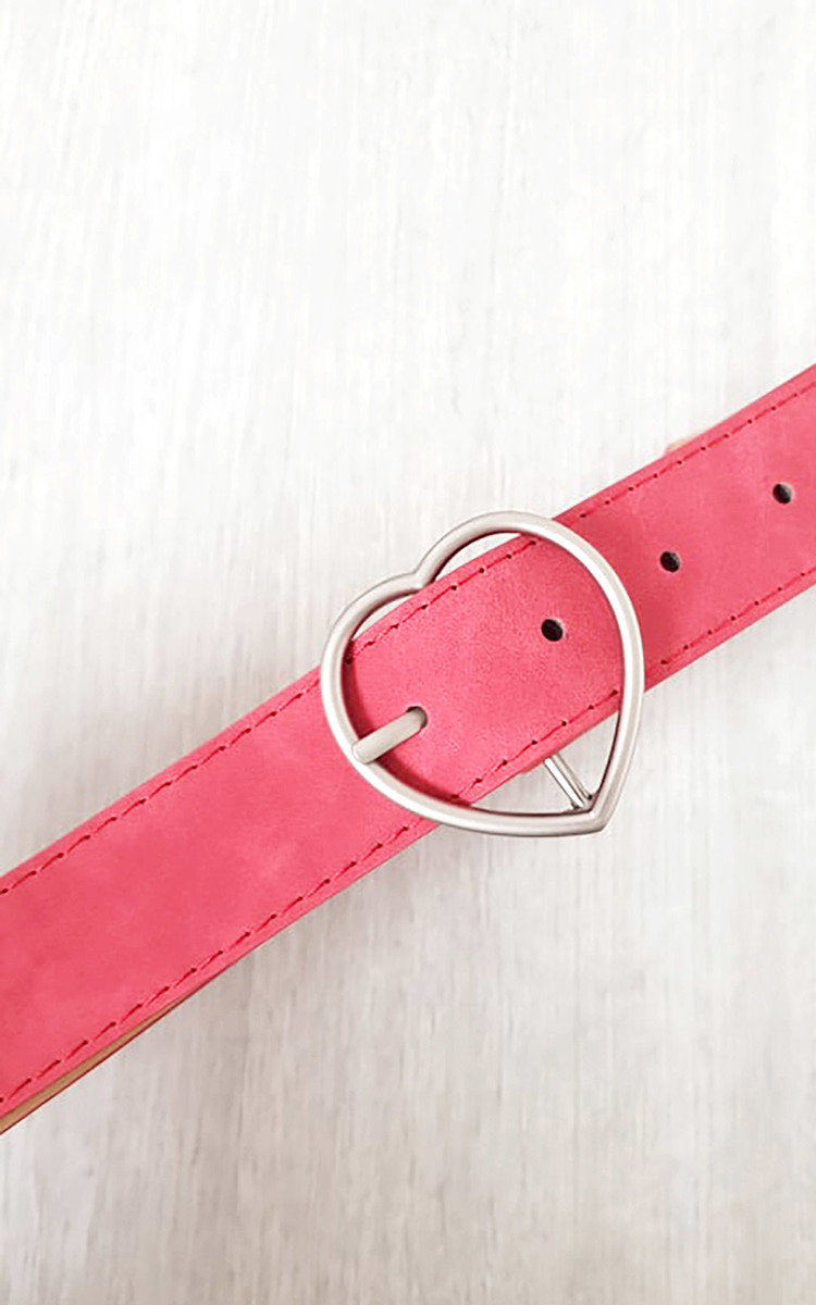 Heart Detail Belt - Black River UK