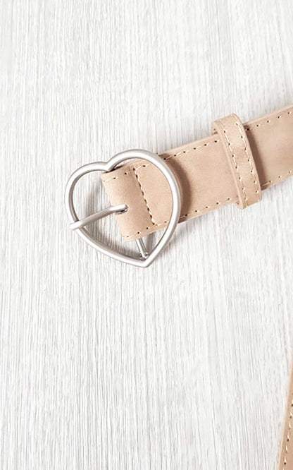 Heart Detail Belt - Black River UK