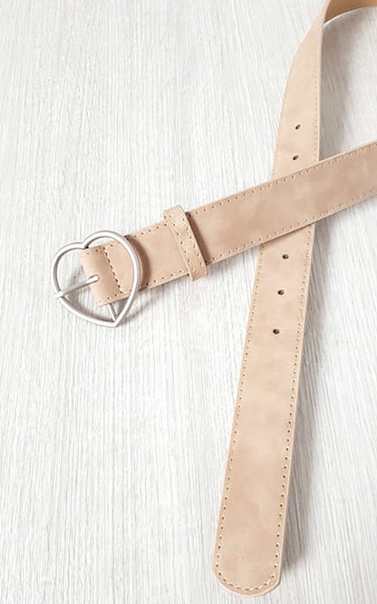 Heart Detail Belt - Black River UK