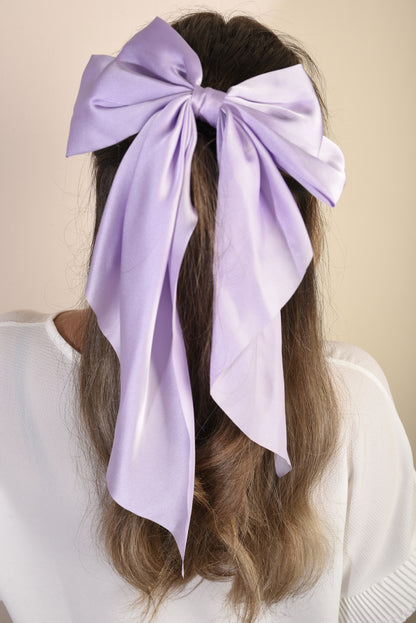 Elegant Big Bow Hair Clips - Black River UK